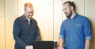 Juha Kapanen ja Antti Valtonen